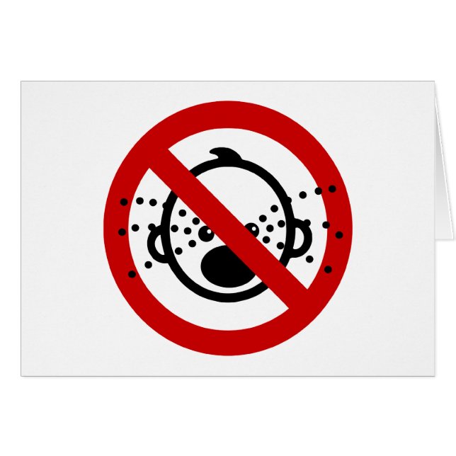 NO Cry Babies ⚠ Thai Airport Sign ⚠ (Voorkant Horizontaal)