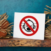 NO Cry Babies ⚠ Thai Airport Sign ⚠ Fotoplaat (Zijkant)