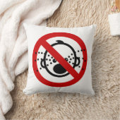 NO Cry Babies ⚠ Thai Airport Sign ⚠ Kussen (Deken)