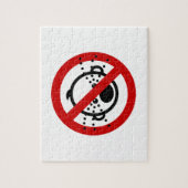 NO Cry Babies ⚠ Thai Airport Sign ⚠ Legpuzzel (Verticaal)