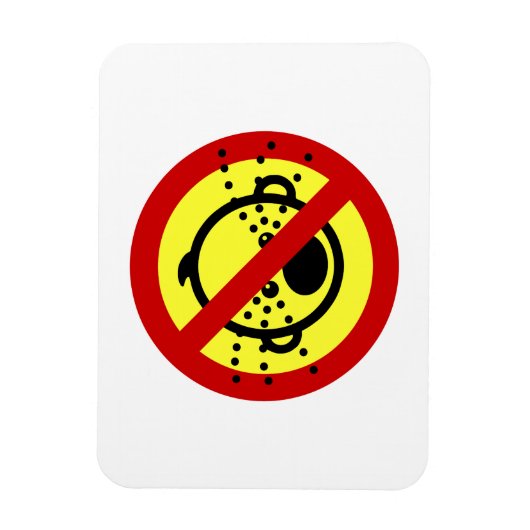 NO Cry Babies ⚠ Thai Airport Sign ⚠ Magneet (Verticaal)