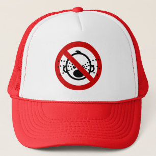NO Cry Thai Airport Sign ⚠ Trucker Pet