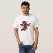 No Cupid Anti Valentine´s day Shirt (Voorkant volledig)