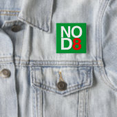 NO D8 - GEEN DATUM VIERKANTE BUTTON 5,1 CM (In situ)