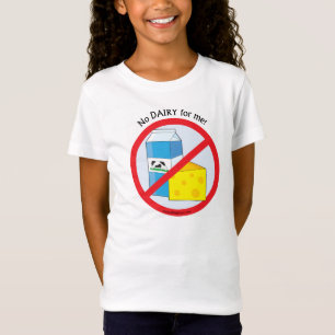 "No Dairy for me" - Alergie Awareness TShirt