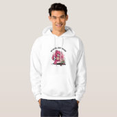 No dates, just football - anti valentine's day hoodie (Voorkant volledig)