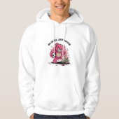 No dates, just football - anti valentine's day hoodie (Voorkant)