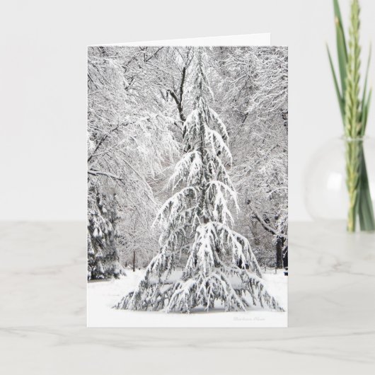 *No de Herfsten van de sneeuwvlok in de Verkeerde Feestdagen Kaart (Voorkant)