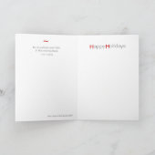 *No de Herfsten van de sneeuwvlok in de Verkeerde Feestdagen Kaart (Binnen)