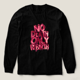 No Death Only Rebirth BELLA+CANVAS LONGSLEEVE Tri-Blend Shirt