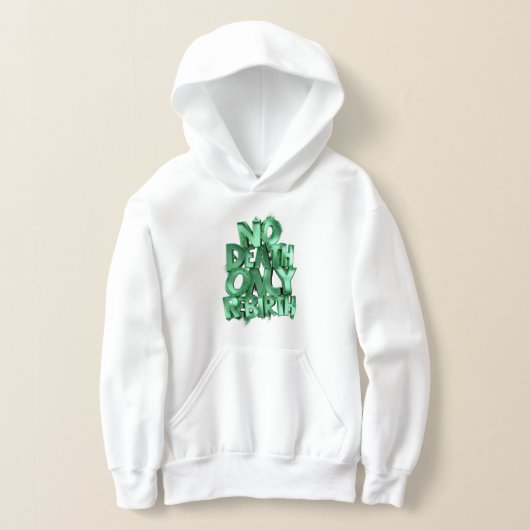 No Death Only Rebirth KIDS PULLOVER HOODIE (Laagn)