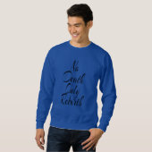 No Death Only Rebirth MENS BASIC SWEATSHIRT (Voorkant volledig)