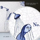 No Delft Blue Dutch Style  Tegeltje