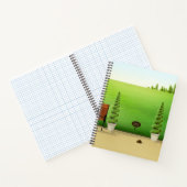 "No Dogs Allowed" Cute Dog Poo in Sunny Park Notitieboek (Binnen)