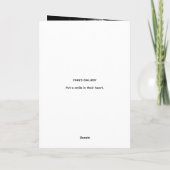 NO DOUBT - BELATED BIRTHDAY CARD BEDANKKAART (Achterkant)