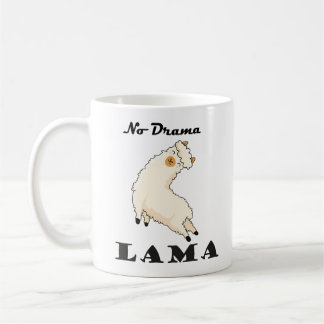 No Drama Lama funny  Kaffeetasse Koffiemok