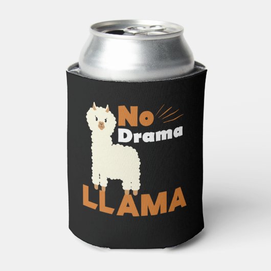 No Drama Llama Blikjeskoeler (Blikje Voorkant)