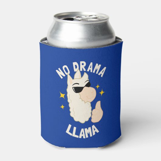 No Drama Llama Blikjeskoeler (Blikje Voorkant)