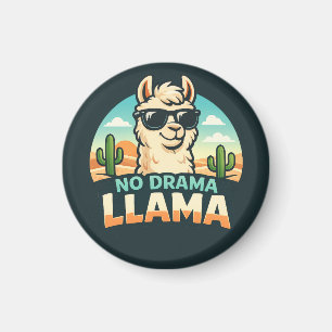 No Drama Llama - Critter Kingdom Magneet
