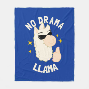 No Drama Llama Fleece Deken