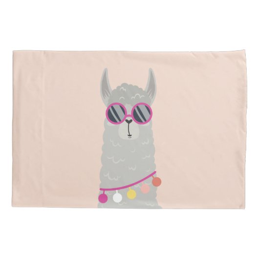 No Drama Llama - Fun Kinder Kussensloop (Achterkant)