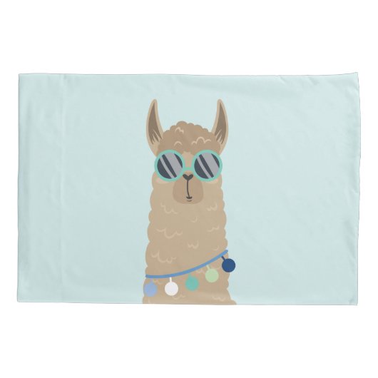 No Drama Llama - Fun Kinder Kussensloop (Achterkant)