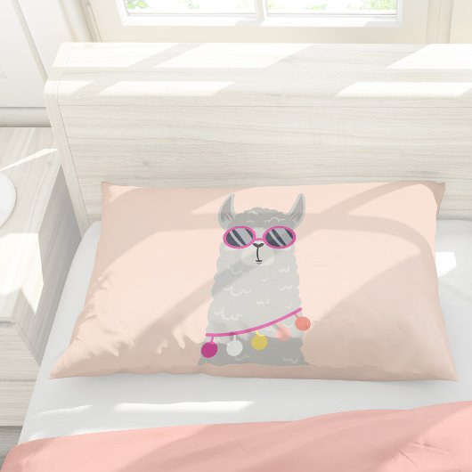 No Drama Llama - Fun Kinder Kussensloop