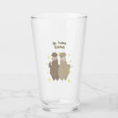 NO DRAMA LLAMA GLAS (Voorkant)