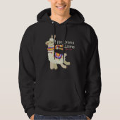 No Drama Llama Hoodie (Voorkant)