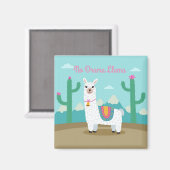 No Drama Llama Magneet (Voorkant / Achterkant)