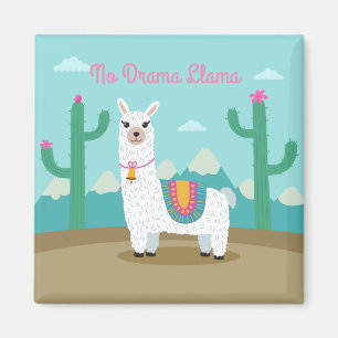 No Drama Llama Magneet