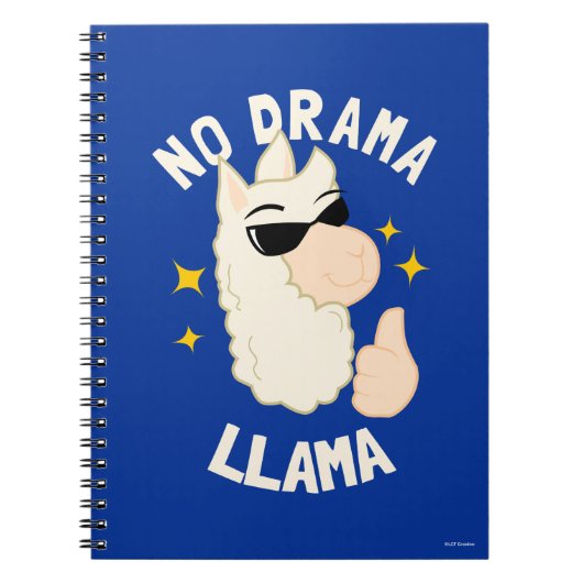 No Drama Llama Notitieboek (Voorkant)