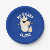 No Drama Llama Papieren Bordje (Voorkant)