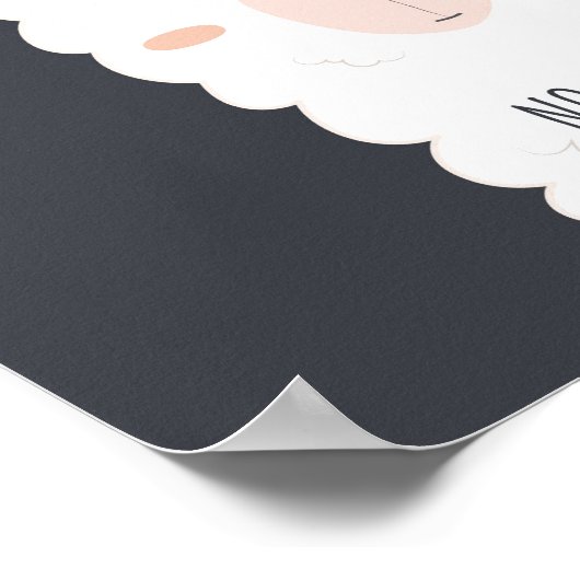 No Drama Llama Poster (Hoek)