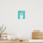 No Drama Llama Poster (Keuken)