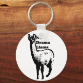 No Drama Llama Sleutelhanger (Voorkant)
