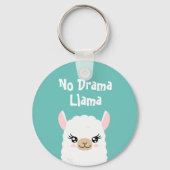 No Drama Llama Sleutelhanger (Voorkant)