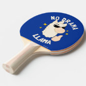 No Drama Llama Tafeltennisbatje (Voorkant Gekanteld)