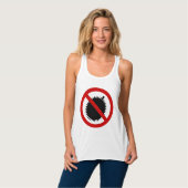 NO Durian Tropical Fruit Sign Tanktop (Volledige Voorkant)
