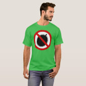 NO Durian Tropical Fruit ⚠ Thai Sign ⚠ T-shirt (Voorkant volledig)