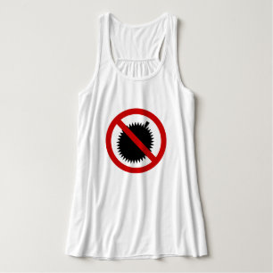 NO Durian Tropical Fruit ⚠ Thai Sign ⚠ Tanktop