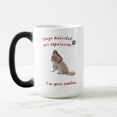 “No es drama… es que te amo” 🐶💛 Magische Mok (Links)
