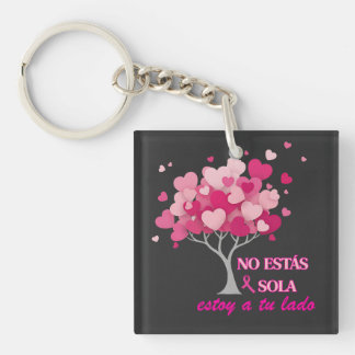 No estás sola en lucha contra el Cáncer de mama Sleutelhanger
