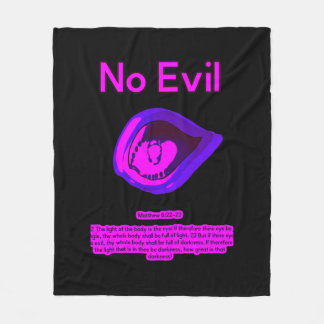No Evil - City Jamz - Fleece Dekbed Deken