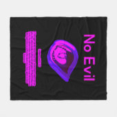 No Evil - City Jamz - Fleece Dekbed Deken (Voorkant (Horizontaal))