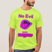 No Evil - Purple Passion - T-Shirt (Voorkant)