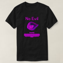 No Evil - Purple Passion -  T-Shirt