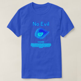 No Evil - Tropical Wave Logo - T-shirt