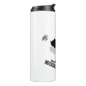 No Excuse Cat Per Tea Mug Thermosbeker (Gedraaid links)