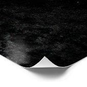 No Excuses - Glitch Effect Motivational Art Print Perfect Poster (Hoek)